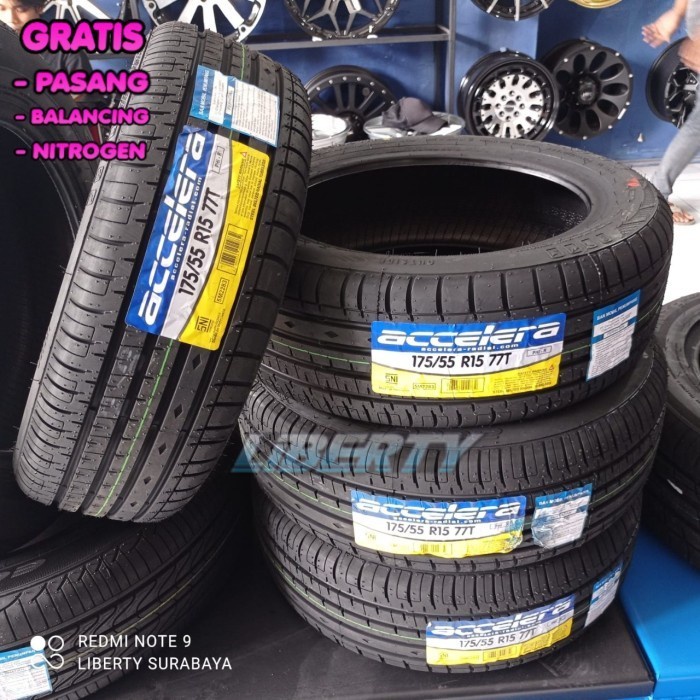 Accelera 175 55 R15 Phi-R Ban Mobil Murah Ring 15 175/55R15 Star