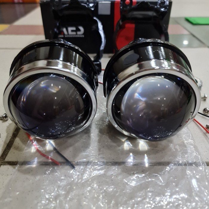 [Original] Foglamp Projector Lens Oem Honda Lensa Biru Projie Berkualitas