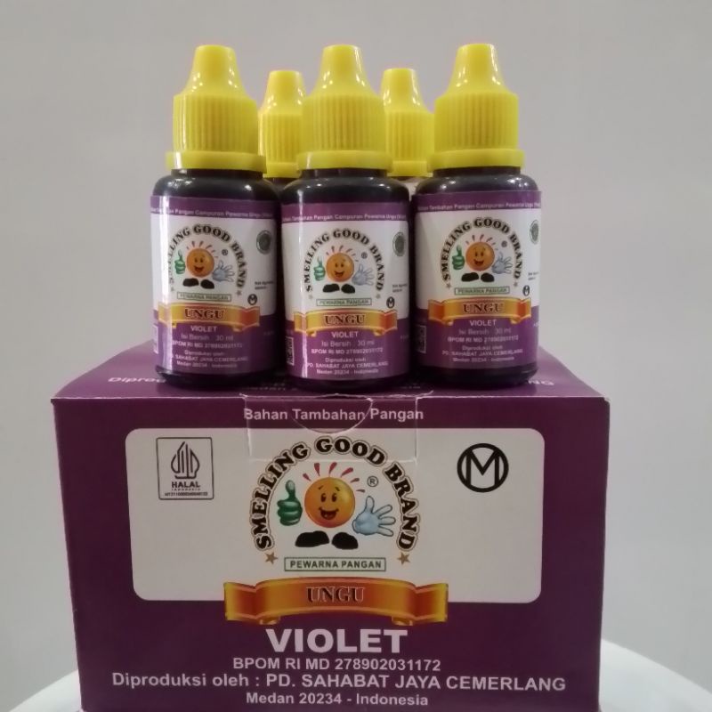 

Smelling Good Brand Pewarna Pangan Ungu (Violet) 30ml