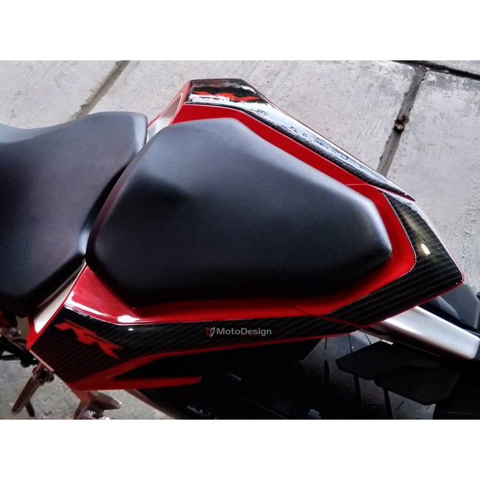 Stiker Timbul Carbon Protector Pad Tailpad Buntut Body Cbr250Rr