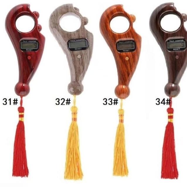 TASBIH DIGITAL KAYU / TASBIH TALLY COUNTER PREMIUM