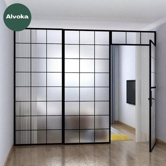 Ready Stock Partisi Penyekat Dapur Pembatas Ruangan Minimalis Custom - Finish Hpl