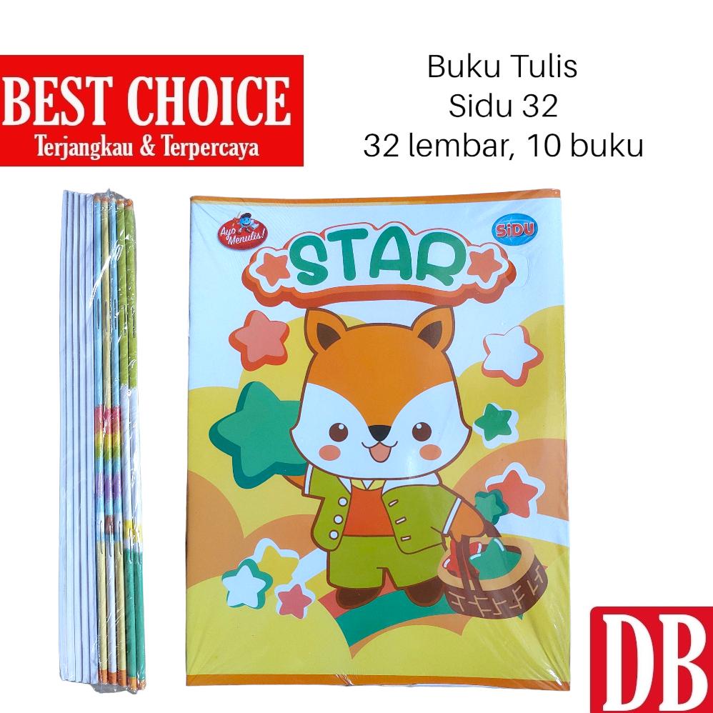 

Trendy Buku Tulis SIDU 32 lembar (10 pcs) .,