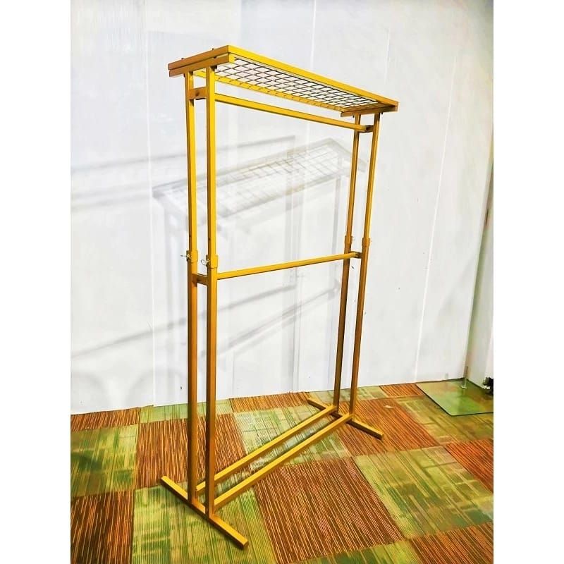 Gantungan baju premium || Gantungan baju mewah || gantungan gawang mewah || gantungan gawang 2 susun