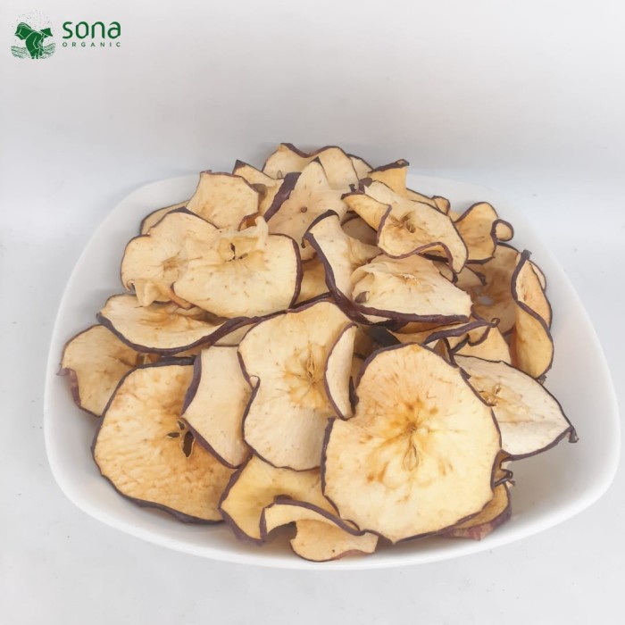 

Dried Apple 500gr - Slice Apel Kering iris - Sona