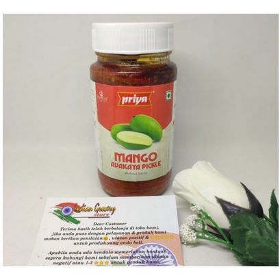 

Priya - Indian Pickle Acar India 300gr