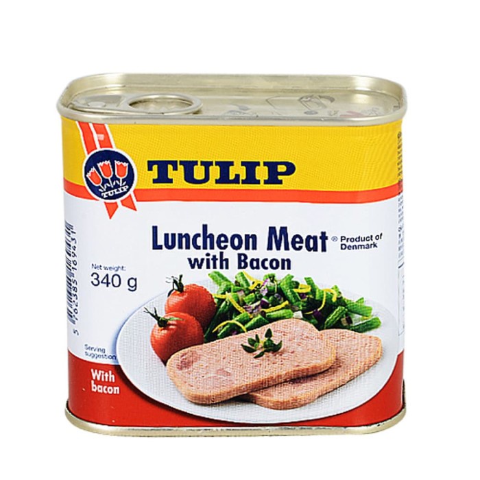 

TULIP LUNCHEON MEAT W/BACON 340GR CAN