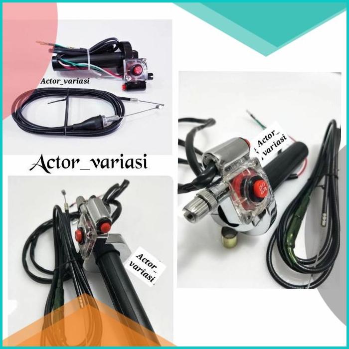 Gas Spontan Matic Tombol/ Gas Spontan Matic Mio Vario Xeon Beat Dll 16