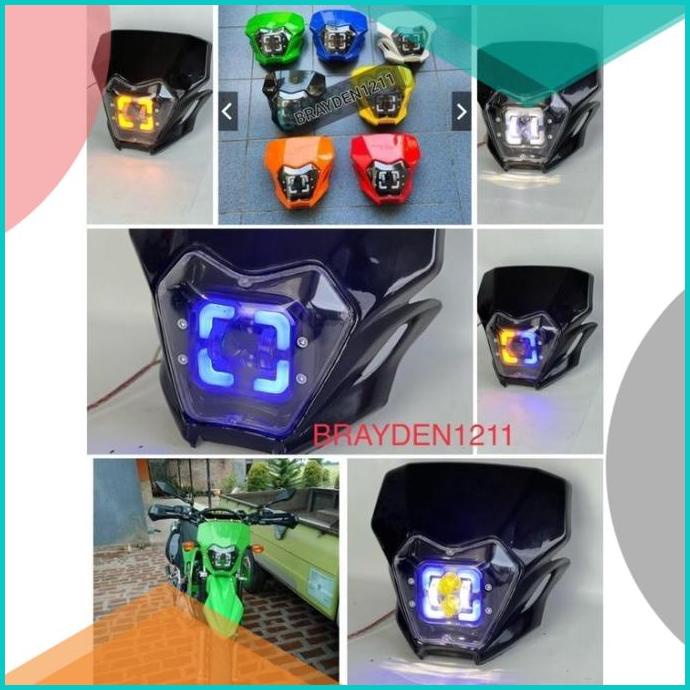 Headlamp klx 230 / Batok lampu klx 230 / lampu depan kx 230 daymaker 1