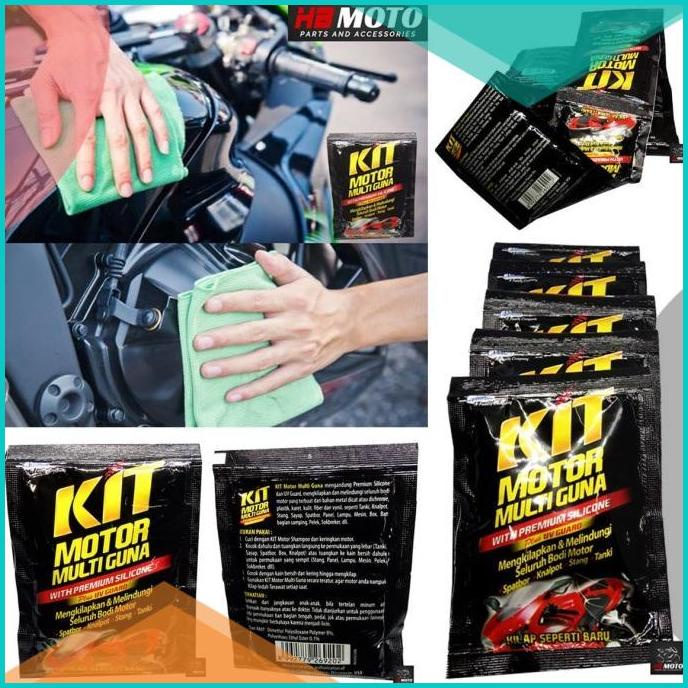 KIT MULTIGUNA SACHET PENGGILAP BODY KIT MOTOR MULTIGUNA SILICONE 25ML
