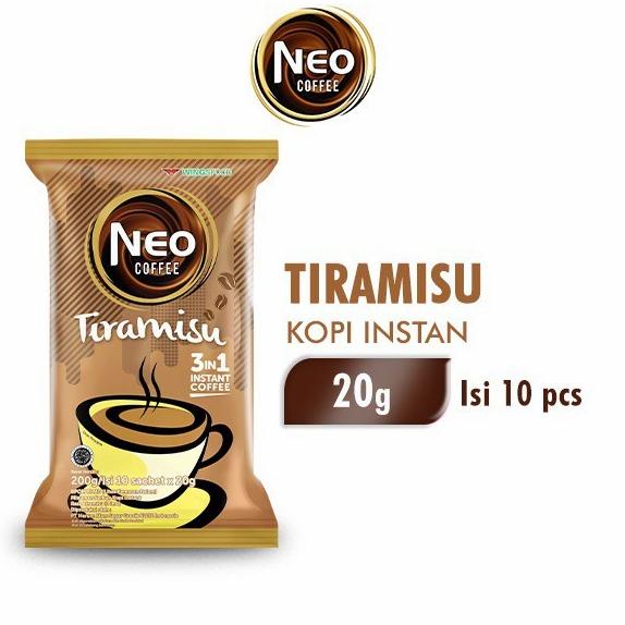 

Kopi Neo Caramel, Moccachino dan tiramisu 10x12gr