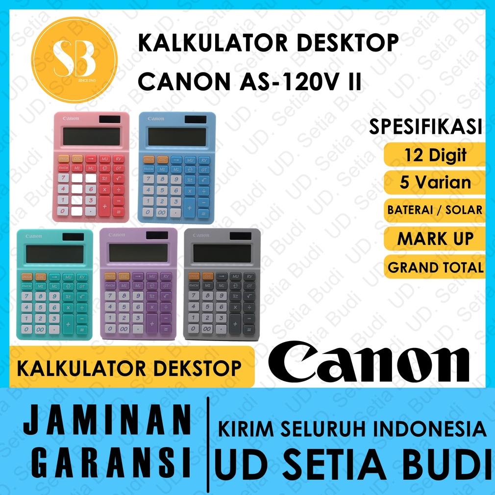

PROMO Kalkulator Desktop CANON AS-120V II Asli dan Bergaransi COD