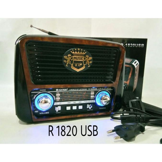 Radio FM AM SW Asatron R 1094 1820 1822 USB 100 ORI