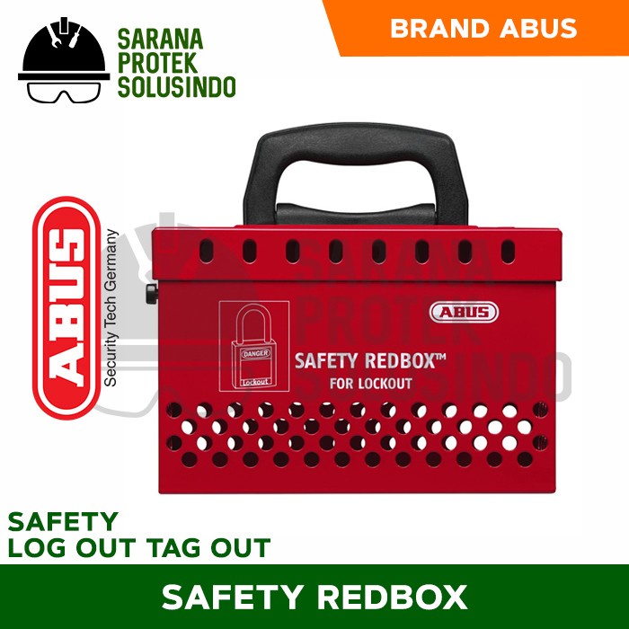 

SALE Lockout Box ABUS B835 Redbox LOTO Safety Box Termurah