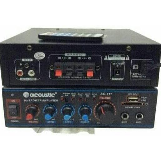 Amplifier Acoustic AC.111 USB,Radio Karauke,AC/DC
