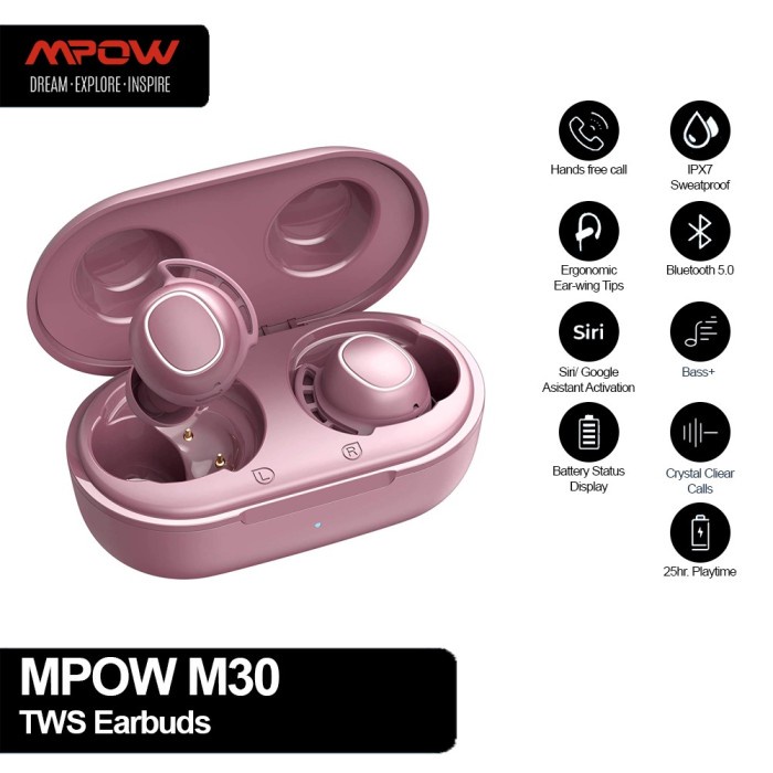 Mpow M30 Tws Earbuds Ready