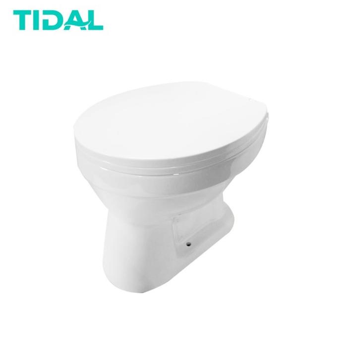 Kloset Siram / Toilet Duduk Manual Tidal TD079 with Cover