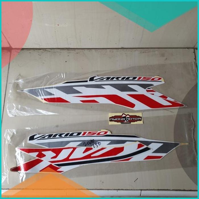 Striping New Vario 150 2020 Putih Merah Ori 16novz3 accessories