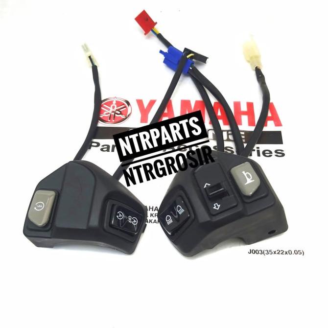 Saklar Set Hazard Yamaha Aerox 155 Plus tombol 3titik PNP Original ahm