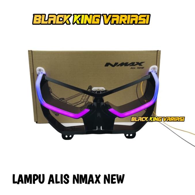 Lampu Alis Nmax Plus Frame Nmax New Lampu Alis Depan NMAX 2020-2022