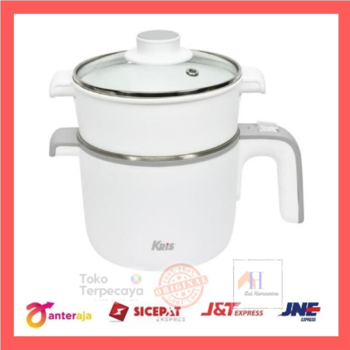 Terbaru Panci Listrik/Panci Serbaguna/Kris Panci Listrik 1.2 Ltr Promo Terlaris