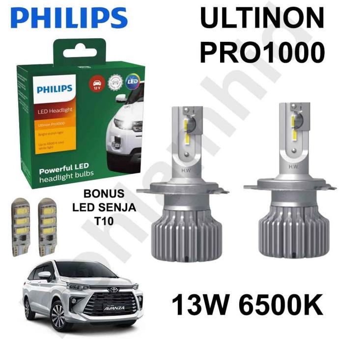 Lampu LED AVANZA XENIA 2012-2021 Philips Ultinon Pro1000 Bohlam LED