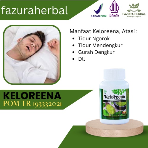 Keloreena - Obat Ngorok, Obat Mendengkur, Obat Gurah Dengkur, Obat Mendengkur Keras, Obat Tidur Mend