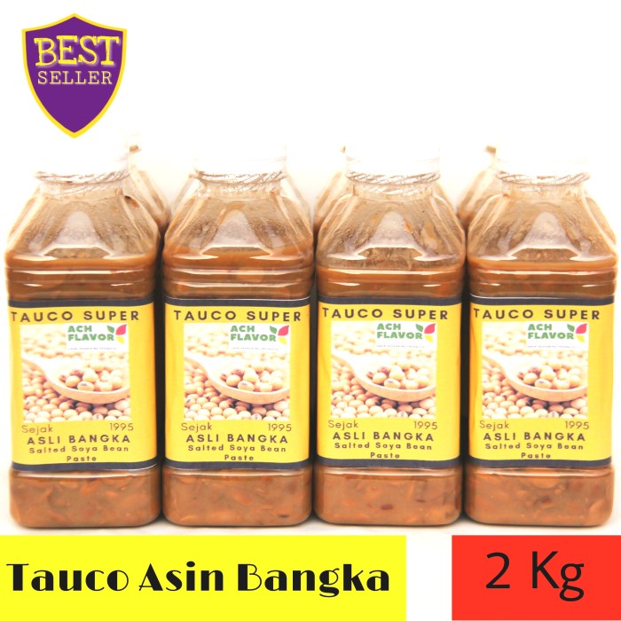 

Tauco Asin Berat 2Kg Asli Bangka ( 8 Botol )