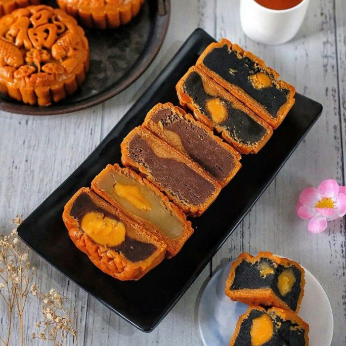 

Moon Cake Telur Asin Home Made Tnpa Pengawet 1Box Isi 4 Ada 6 Rasa