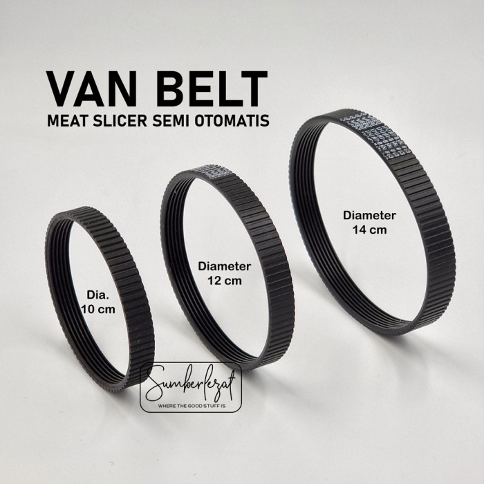 Sparepart Vanbelt Van Belt Meat Slicer 300Mm 12 Inch Semi Automatic