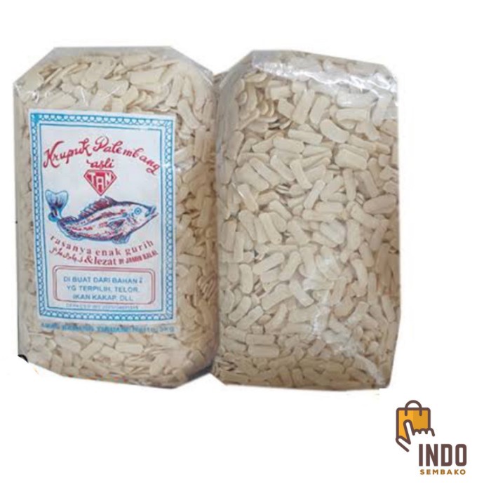 

Kerupuk Ikan Tan 5Kg / Krupuk Palembang Tan / Kerupuk Ikan Kecil