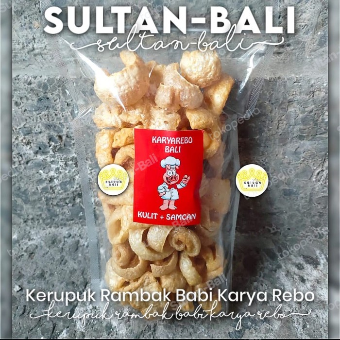 

Kerupuk - Kerupuk Rambak Babi Karya Rebo Bali