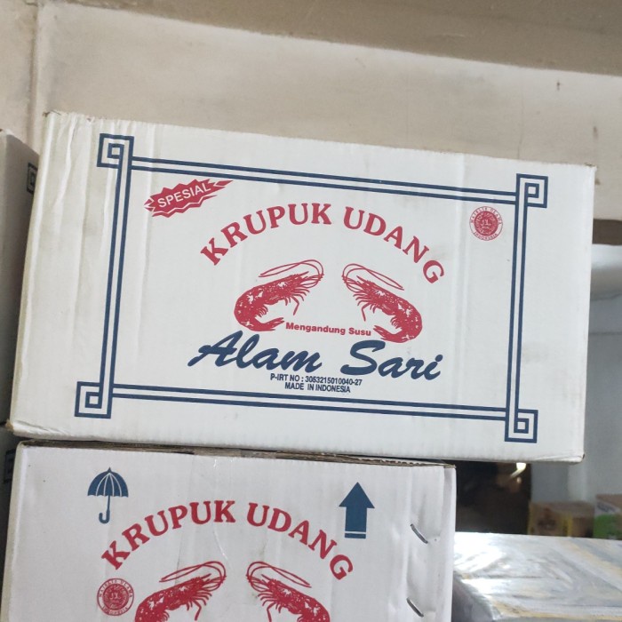 

Kerupuk - Kerupuk Udang Gondang Cap Alam Sari(Dus)5Kg