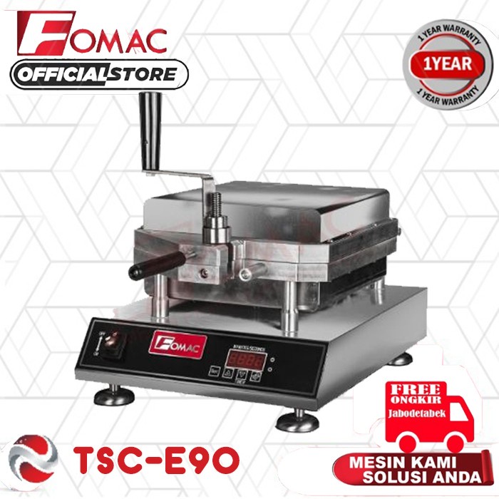 

Keripik - Fomac Tako Senbei Cracker Tsc-E92 Mesin Pembuat Keripik Gurita Snack