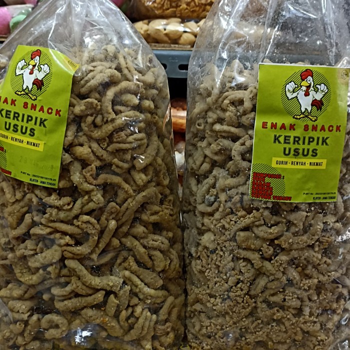 

Keripik - Keripik Usus Ayam Crispy Bal 2Kg