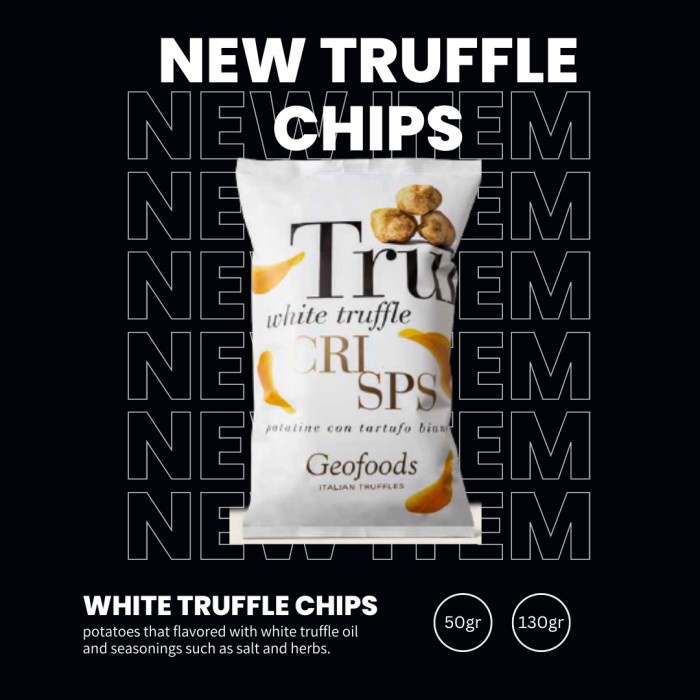 

Keripik - Geofood Truffle Crisps / Chips / Snack / Keripik