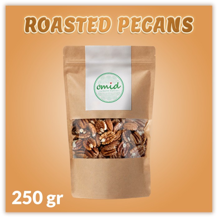 

Kacang - Roasted Pecan Nut (Kacang Pecan Panggang) 250Gr