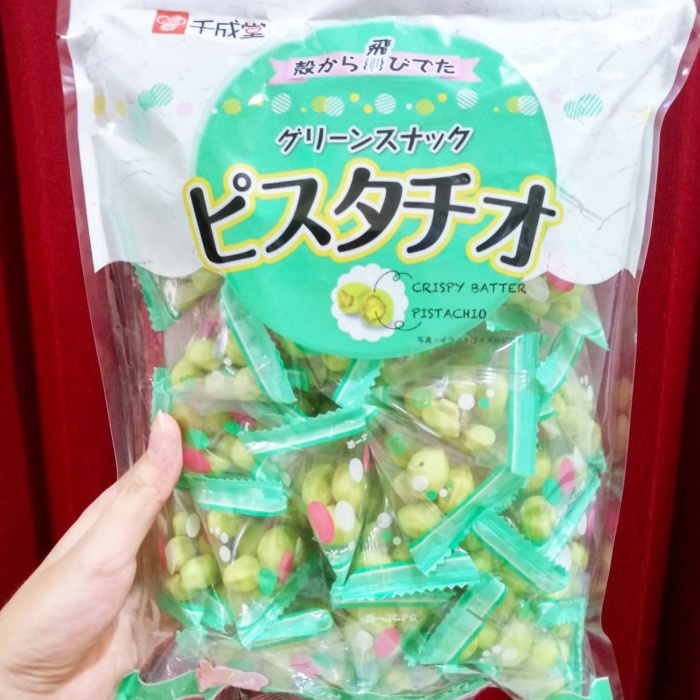 

Kacang - Green Snack Pistachio Kacang Pistachio Original 250 Gram Made In Japan