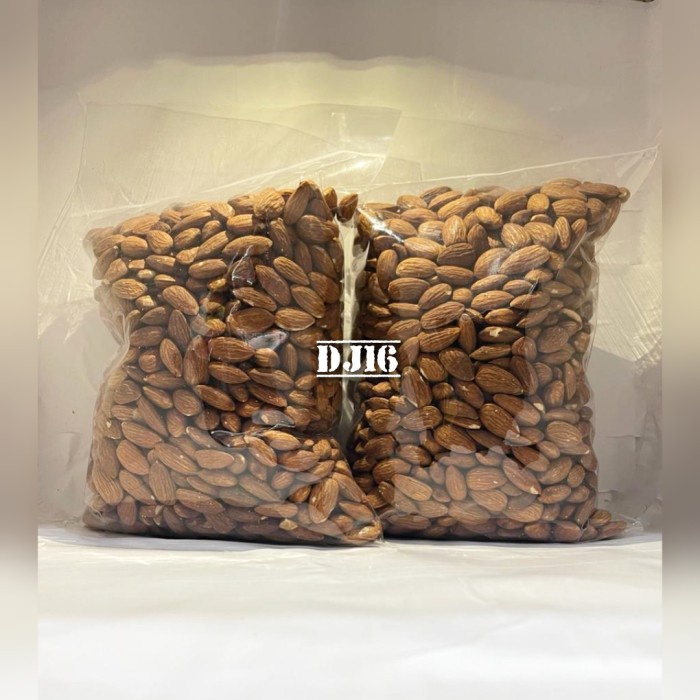 

Kacang - Kacang Almond Panggang Tawar 1Kg