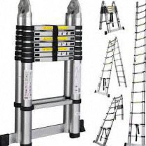 Tangga Double Teleskopik 2.5 + 2.5 = 5 Meter Telescopic Multipurpose