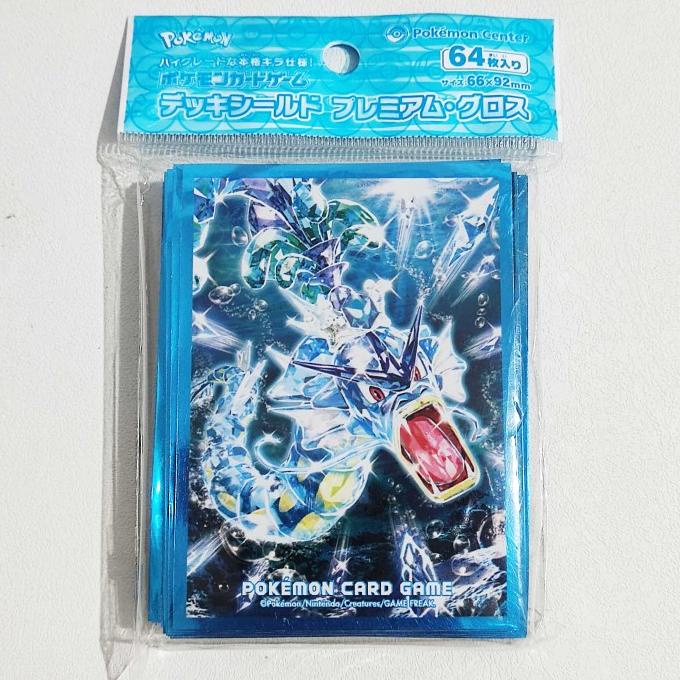 Pokemon Center Card Sleeve TCG - Gyarados Terastral Deck Shield