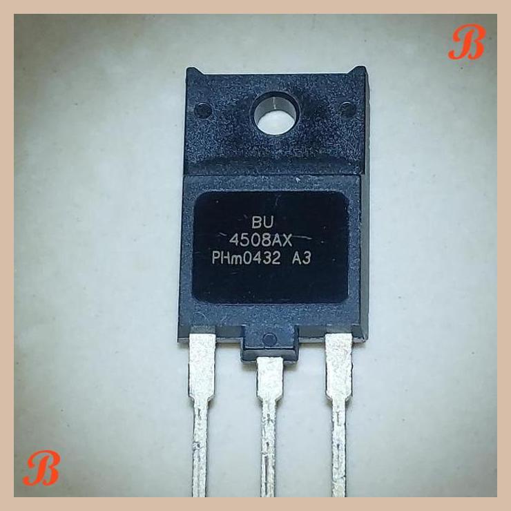 | ES | BU 4508AX BU4508AX BU4508 TRANSISTOR REGULATOR AC TO-3PF NPN 800V