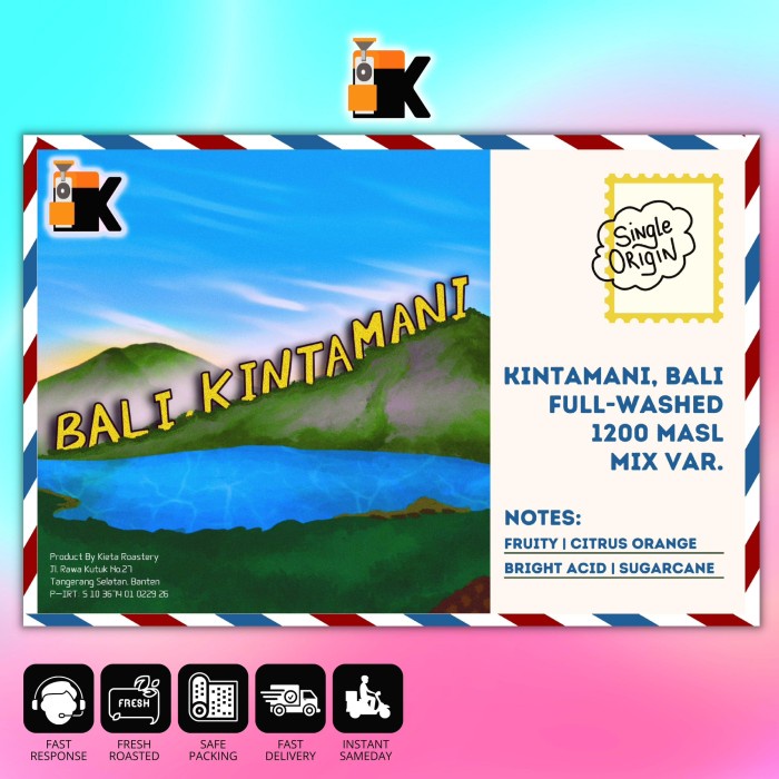 

Kopi Arabika Bali Kintamani Premium 250Gr