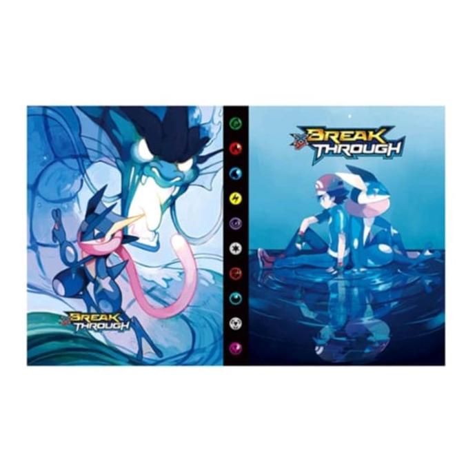 Album Kartu Pokemon TCG Card Isi 30 Lembar / 240 Kartu Ash & Greninja