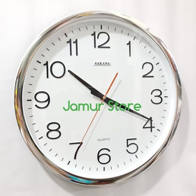 Jam Dinding Sakana 076 Quartz Original 40cm