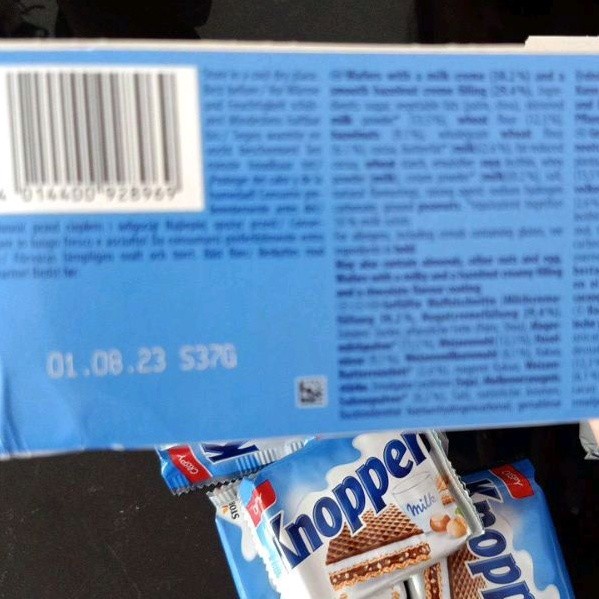 

Biskuit Wafer - Knoppers Storck Wafer Hazelnut Biskuit Coklat With Milk