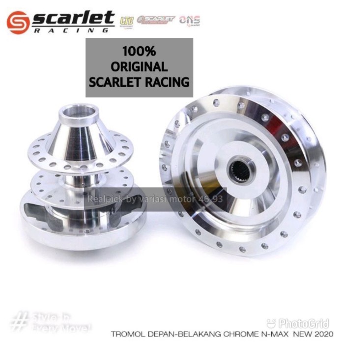 ✨New Tromol Nmax Old Tromol New Nmax / Nmax Old Tromol Set Nmax 155 Scarlet Diskon