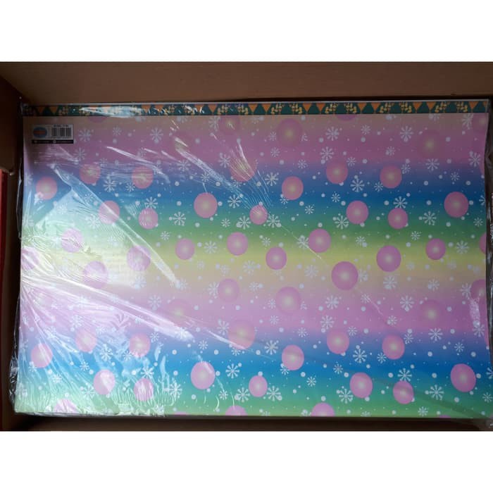 

Grosir Kertas Kado Sidu Motif Random/Bungkus Kado Sinar Dunia Sidu