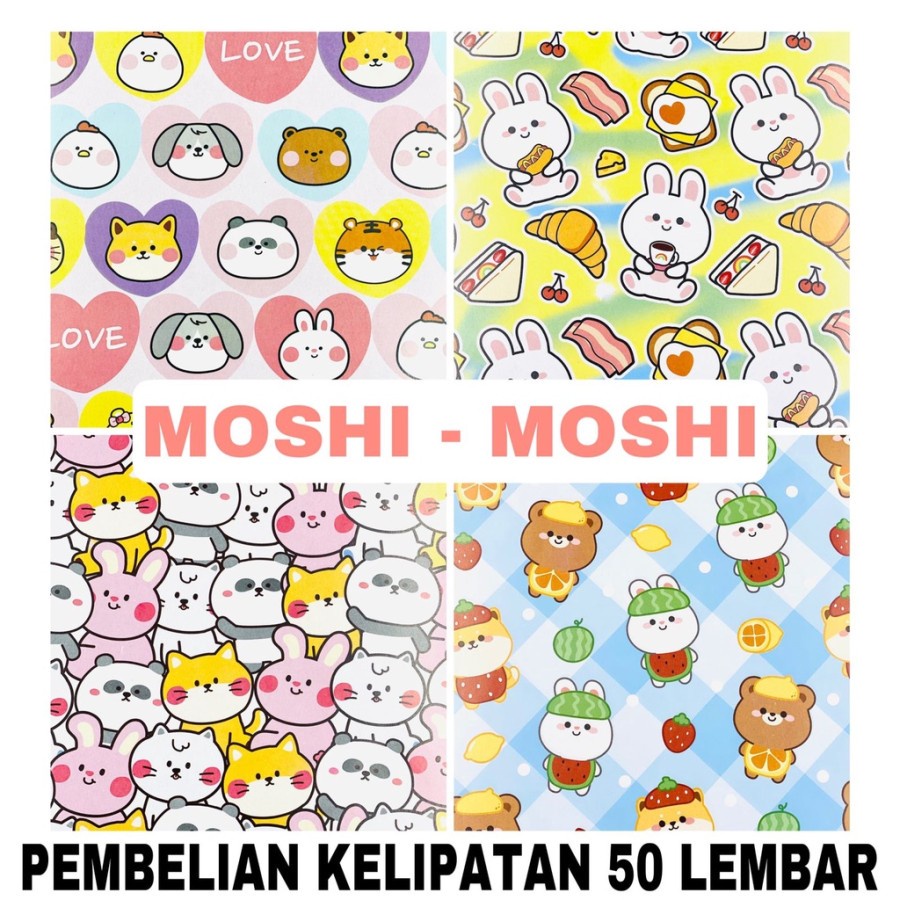 

Kertas Kado Kiky Motif Fancy/Bungkus Kado Kiky Kartun Gift R