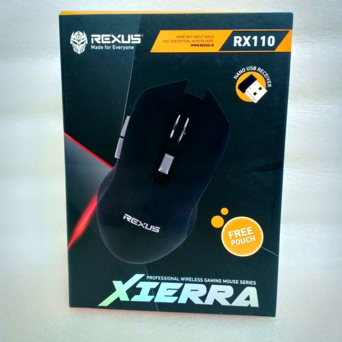 Mouse Wireless Rexus Rx110 Xierra